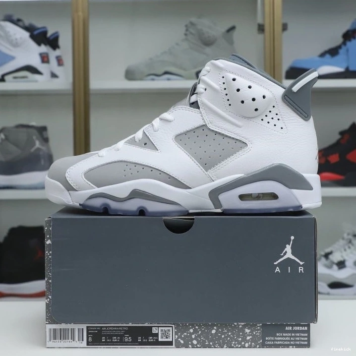 6 GREY JORDAN AIR COOL 0813